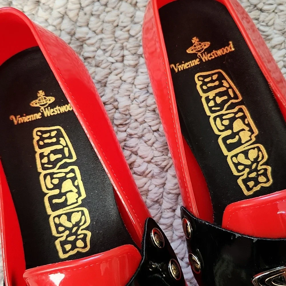 Vivienne Westwood jellies size 45 red - Picture 5 of 8